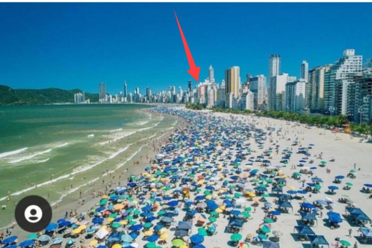 Apartamento Vista Mar - Pe Na Areia Balneário Camboriú المظهر الخارجي الصورة